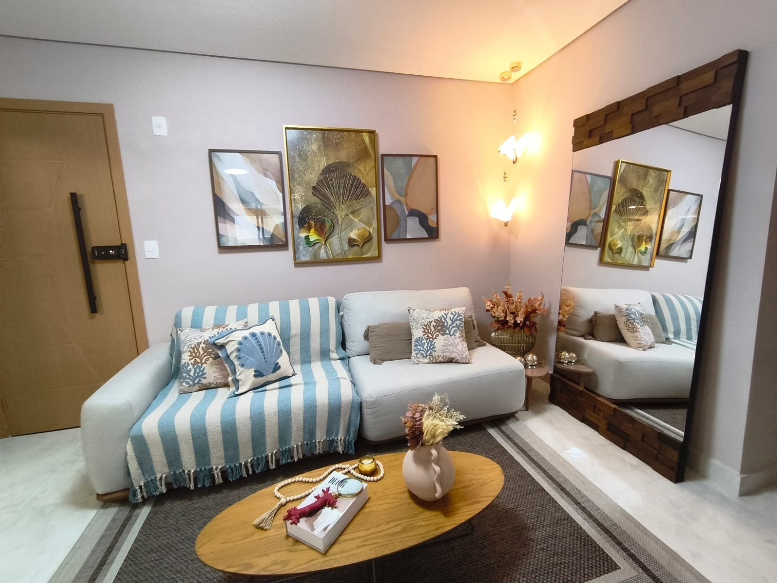 Sala decorada